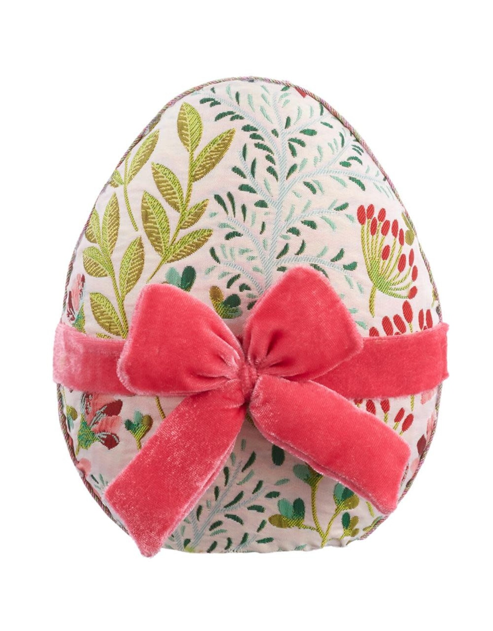 7.5in Decorative Egg Pink/Green