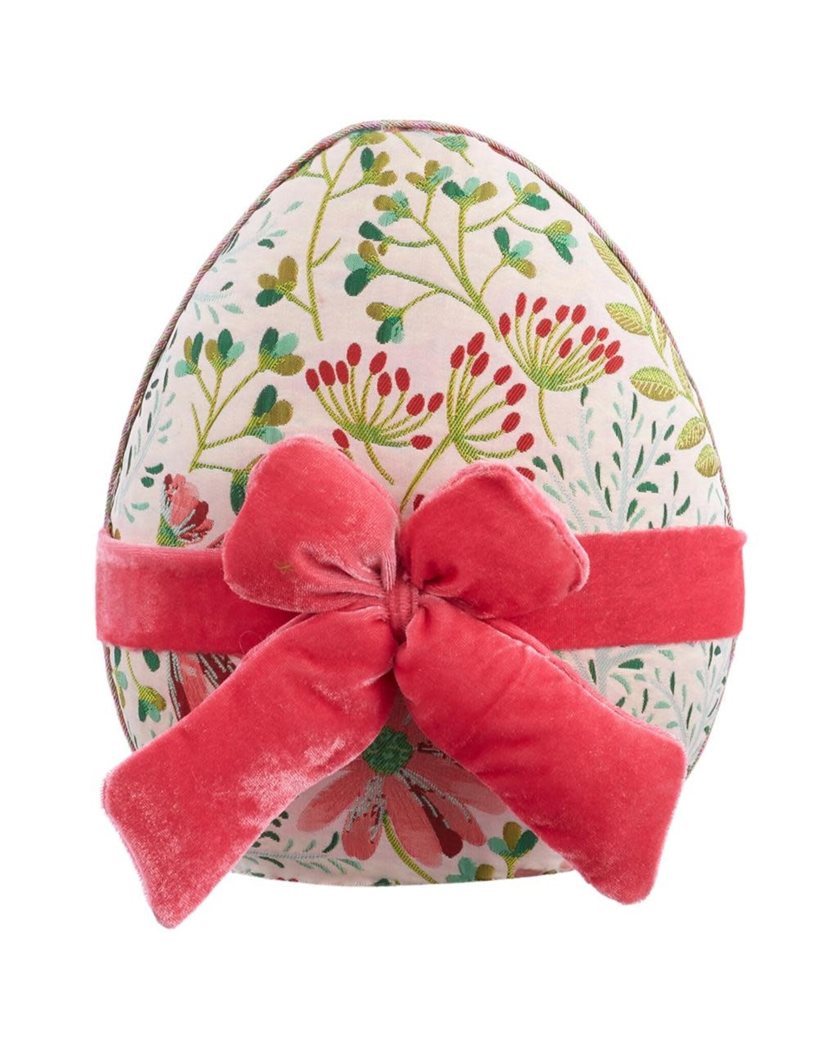 9.5in Decorative Egg Pink/Green