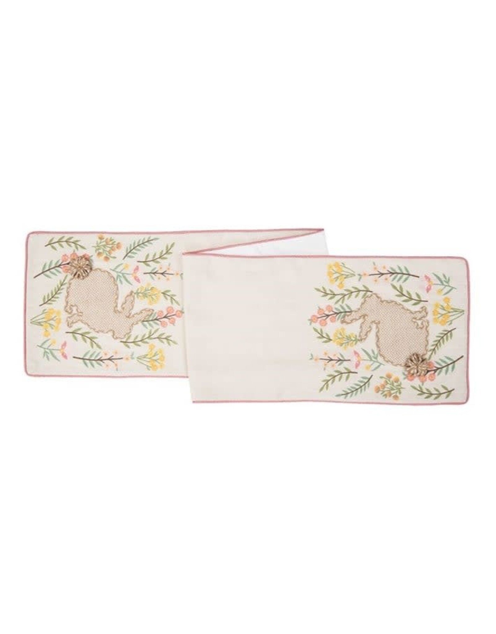 Garden Bunny Table Runner