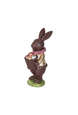 Dark Chocolate w/ Eggs Bunny Fig