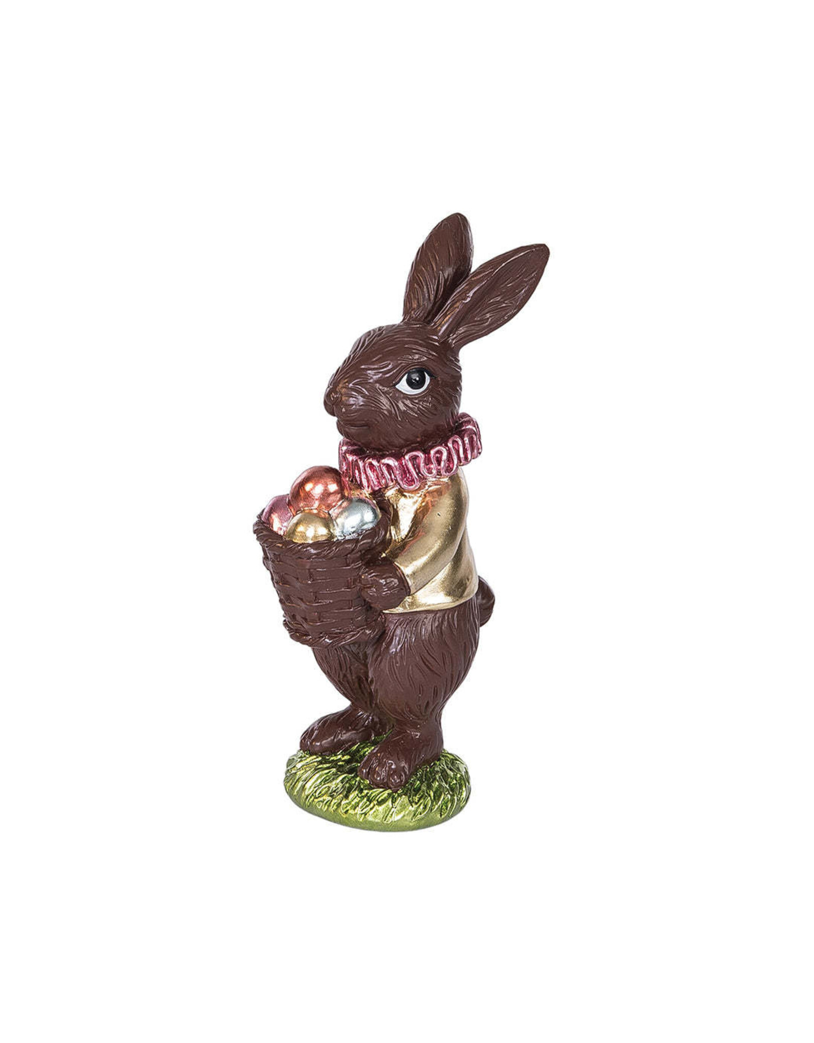 Dark Chocolate w/ Eggs Bunny Fig