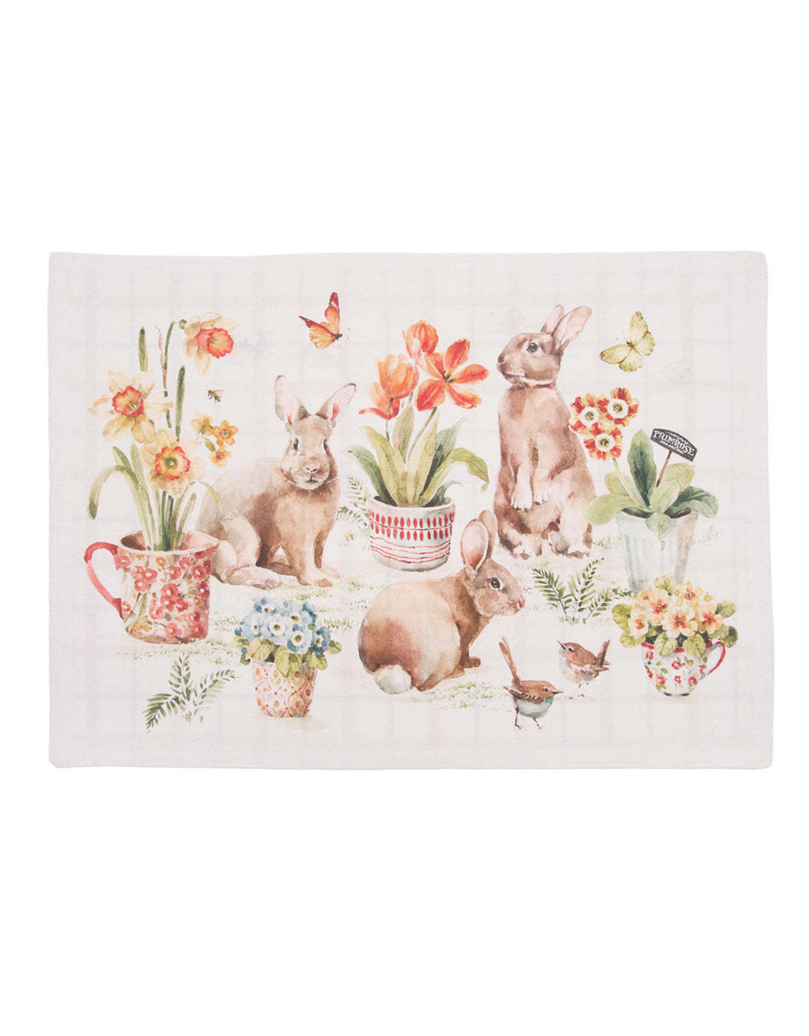 Little Garden Bunnies Placemat