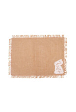 Burlap Bunny Placemat