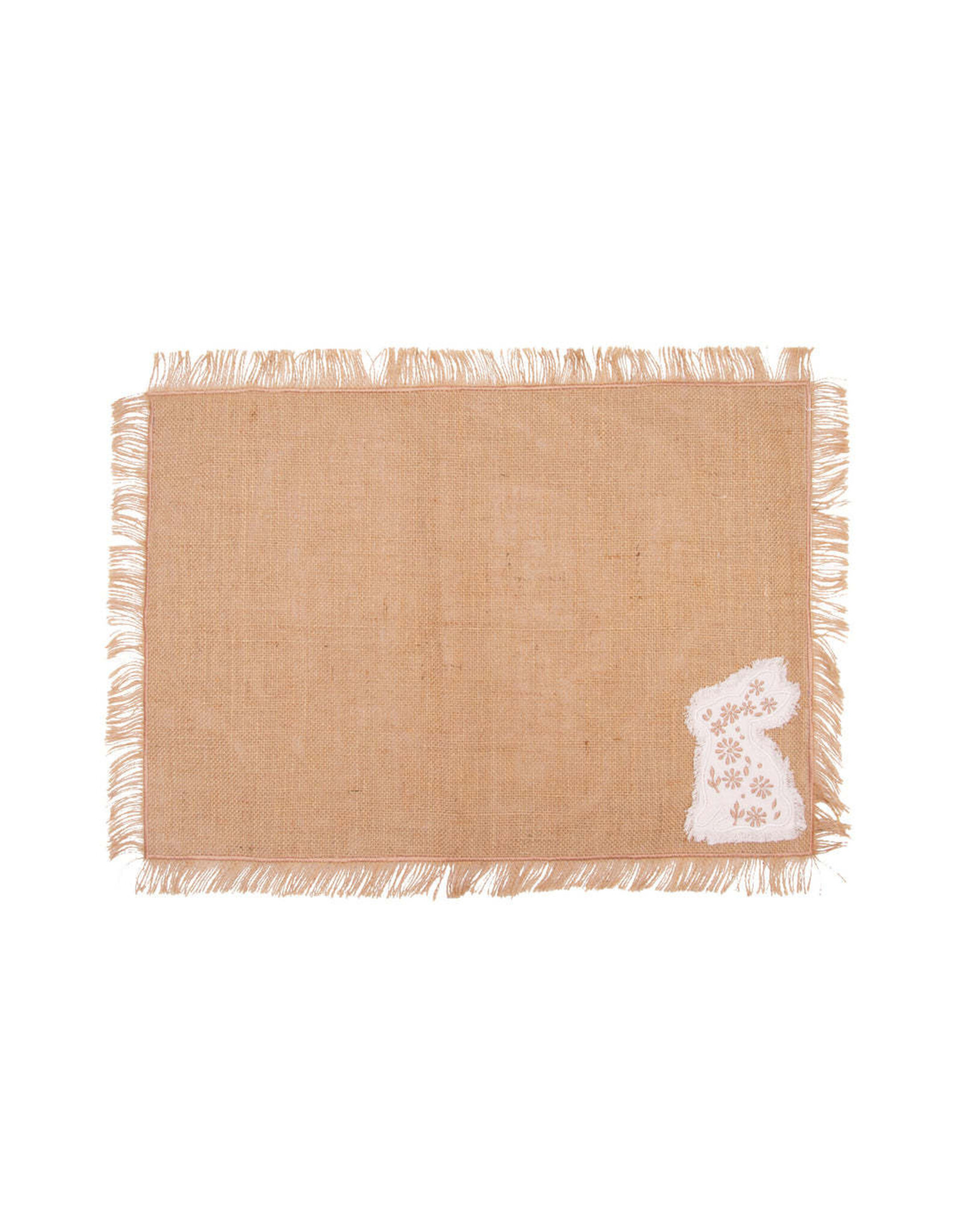 Burlap Bunny Placemat