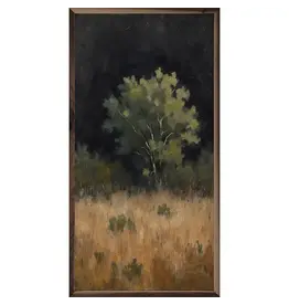Field Grass With Tree 12x24