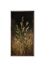 Field Grass With White Flower 12x24