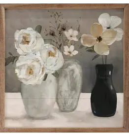 Contrasting Focus II By Carol Robinson 16x16