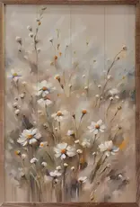 Brown And Tan Daisies 10x16