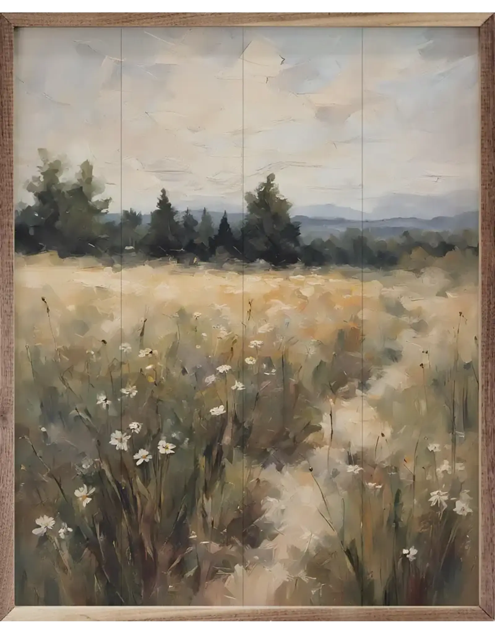 Dirt Road In A Field 16x20