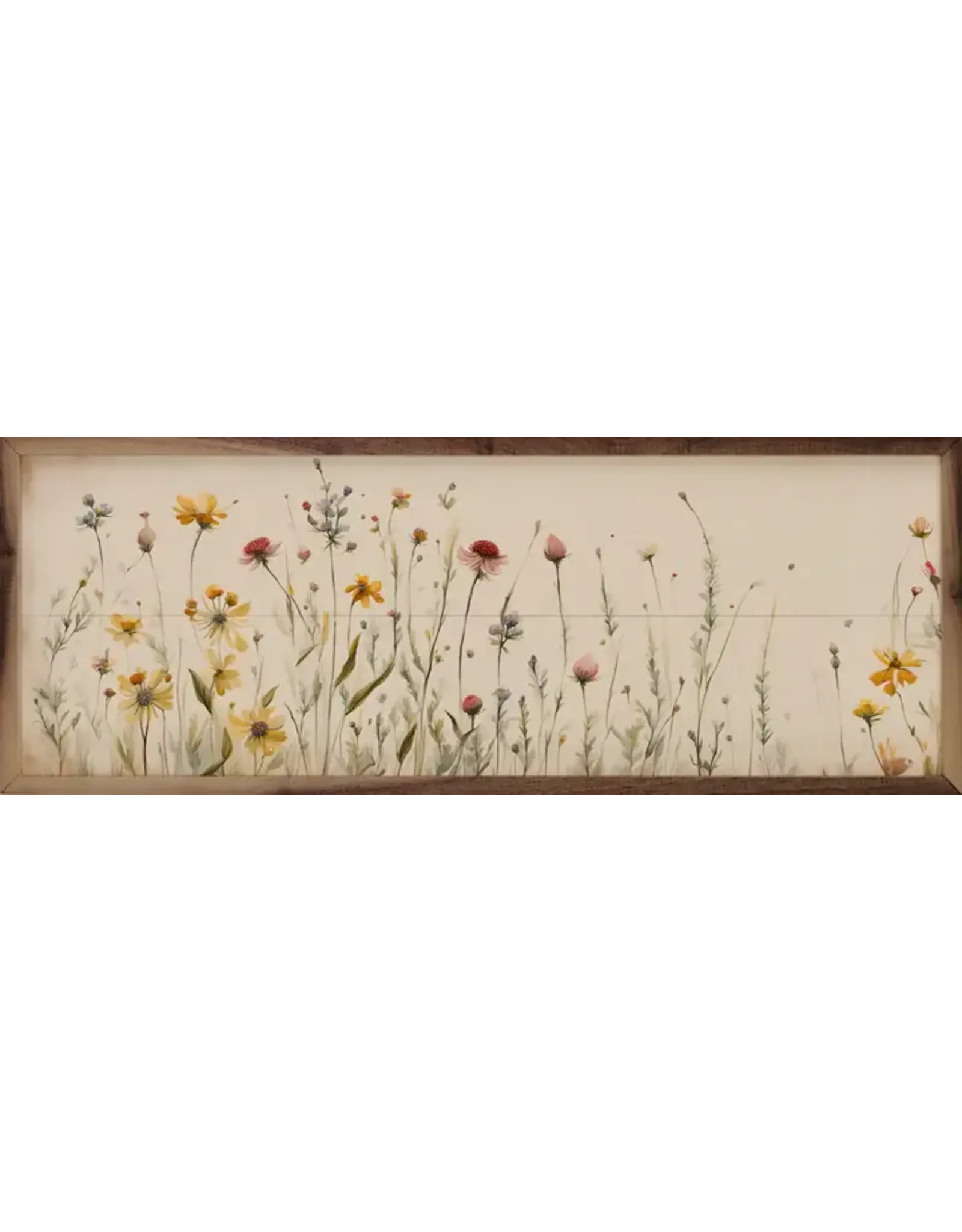 Simple Field Flowers 24x8