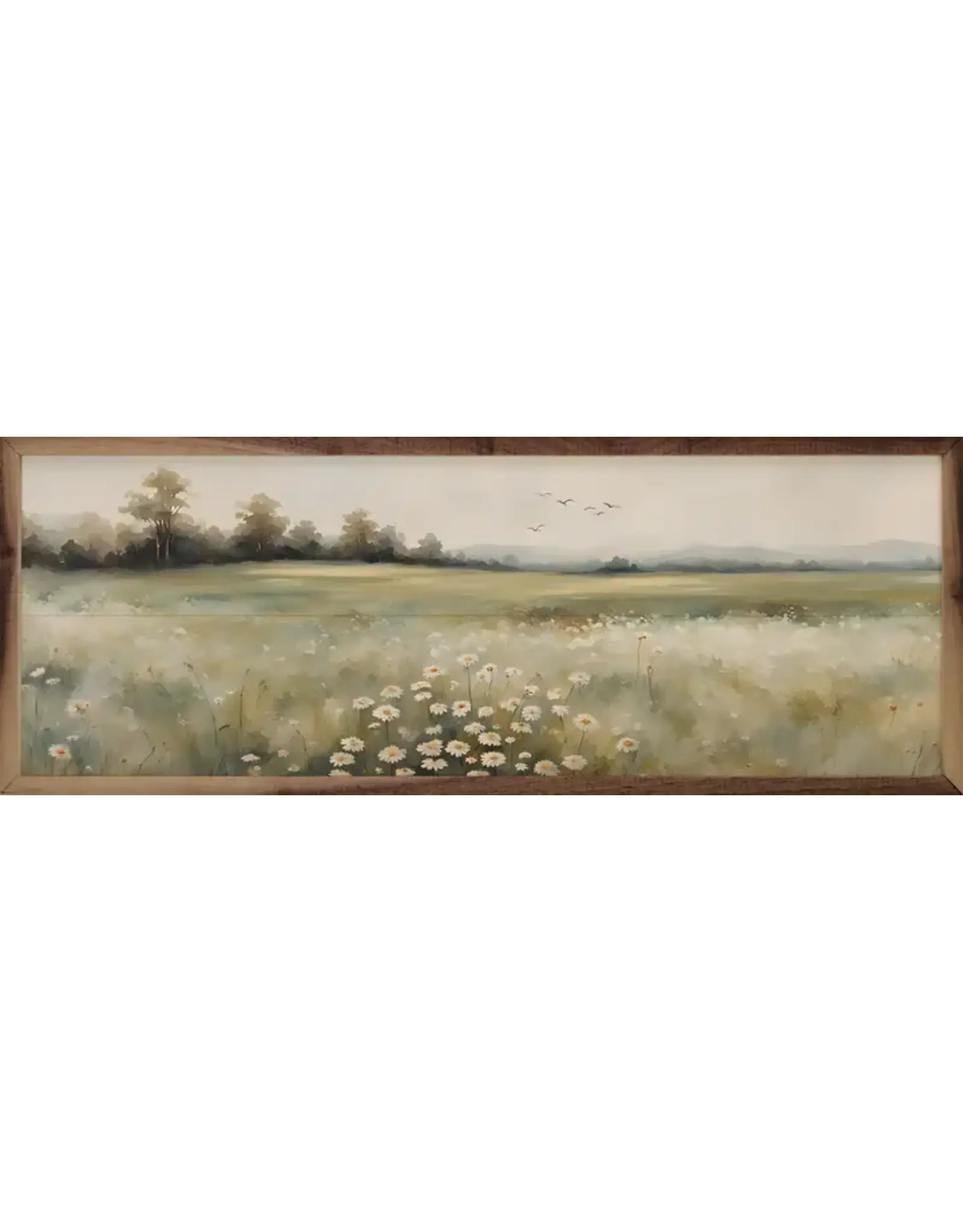 Valley With Flowers Center 24x8