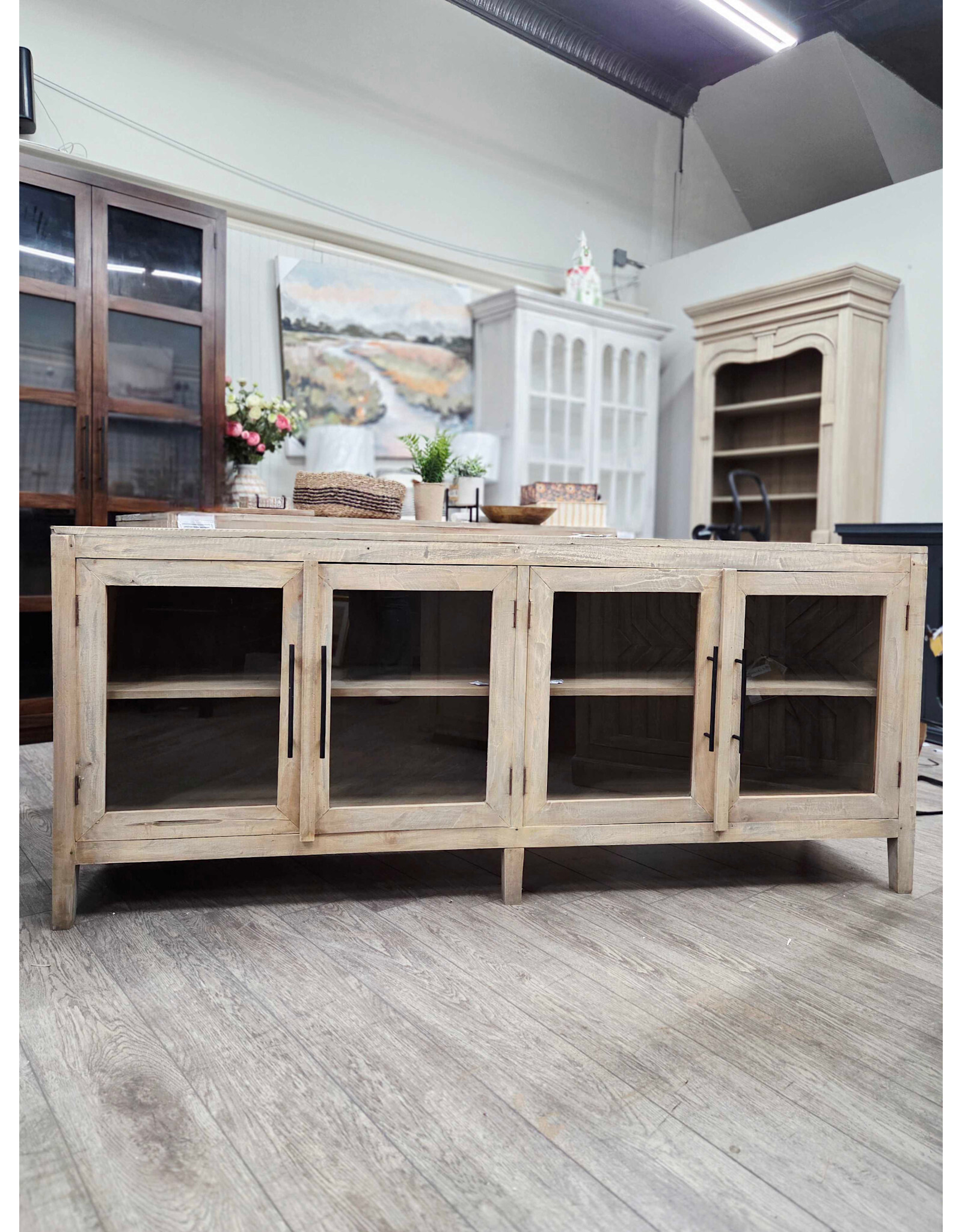 CAB359 Crdnza 4GD w/Bar Hndles 79.8x18.1x33.8"H