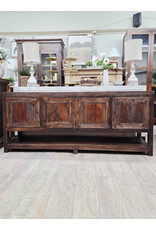 CAB383 Hyatt Sideboard 4Drs 76x18.1x32.2"H