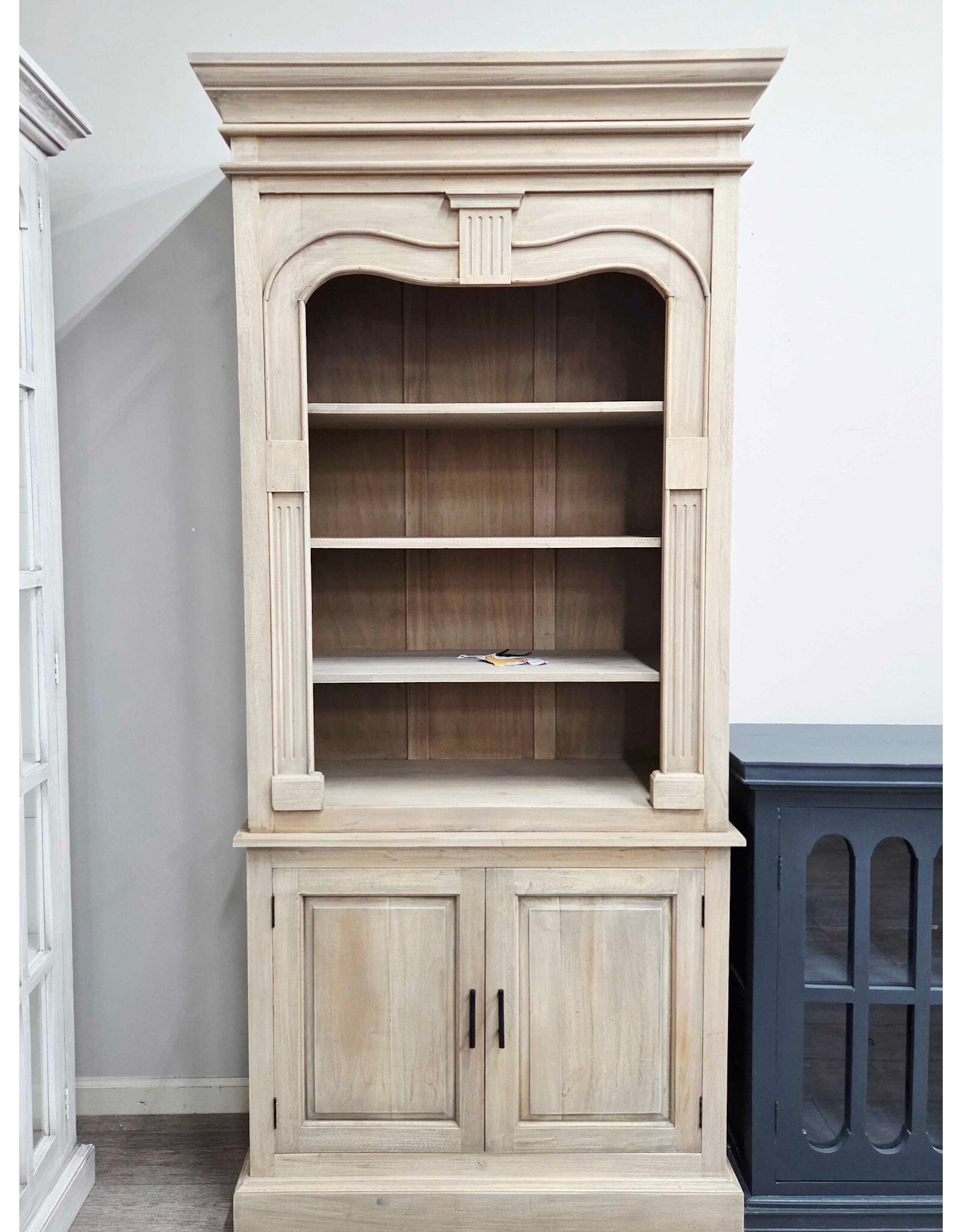 CAB1804X SO Holland Armoire Features Bar Pulls 42.8x  18.3x91