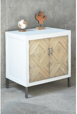 CAB322 Cabinet w/inlay doors 32.5x20.1x34.2"H