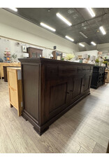 CAB546 Oversized Credenza 3Doors 5Drw w/RG 86.6x21.6x39.2"H
