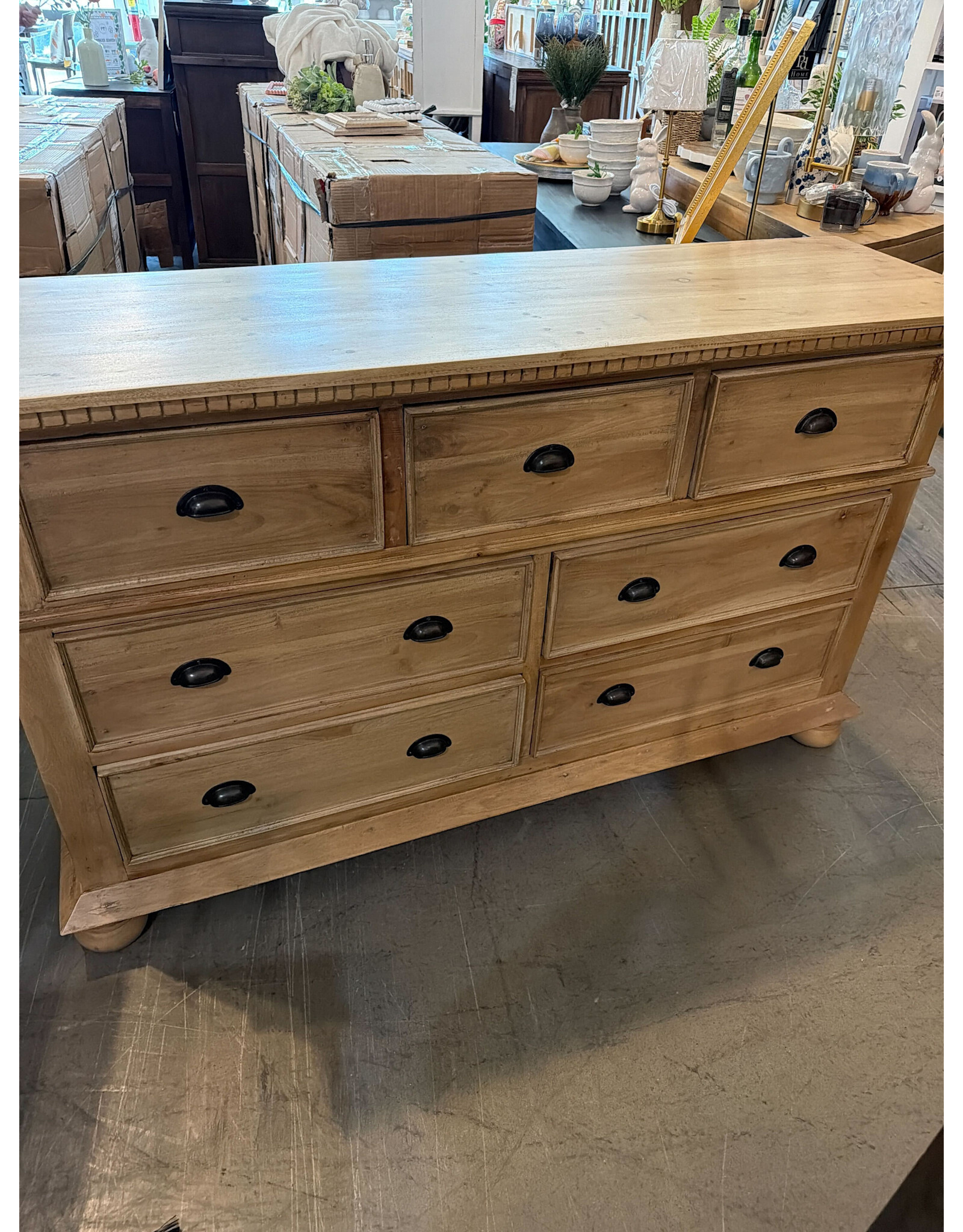CAB185 Dresser 7Drw 62x18.1x37"H