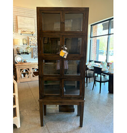 CAB2278 Westley Curio 8GD KD 33.8x16.1x83.5"H