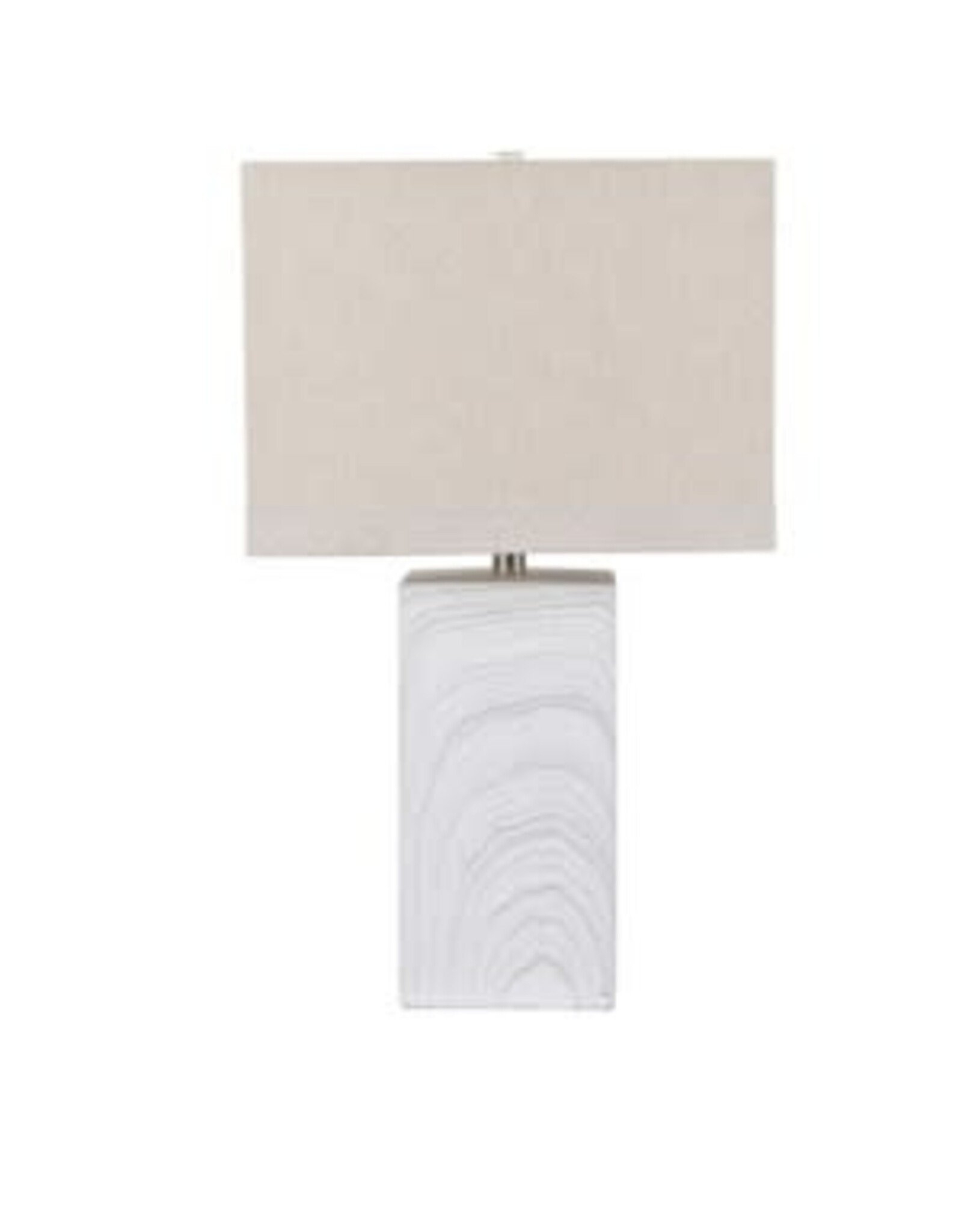25.5"H Ceramic Block Lamp CVAZP063