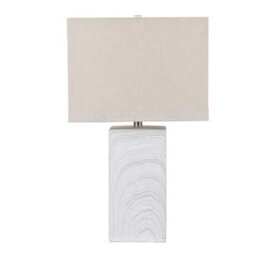 25.5"H Ceramic Block Lamp CVAZP063