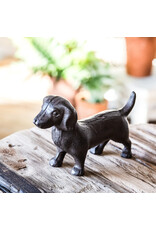 5" Brn. Dachshund Decor