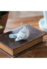 3"L Blue Bird Decor