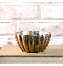 4" Champagne Alum Bowl