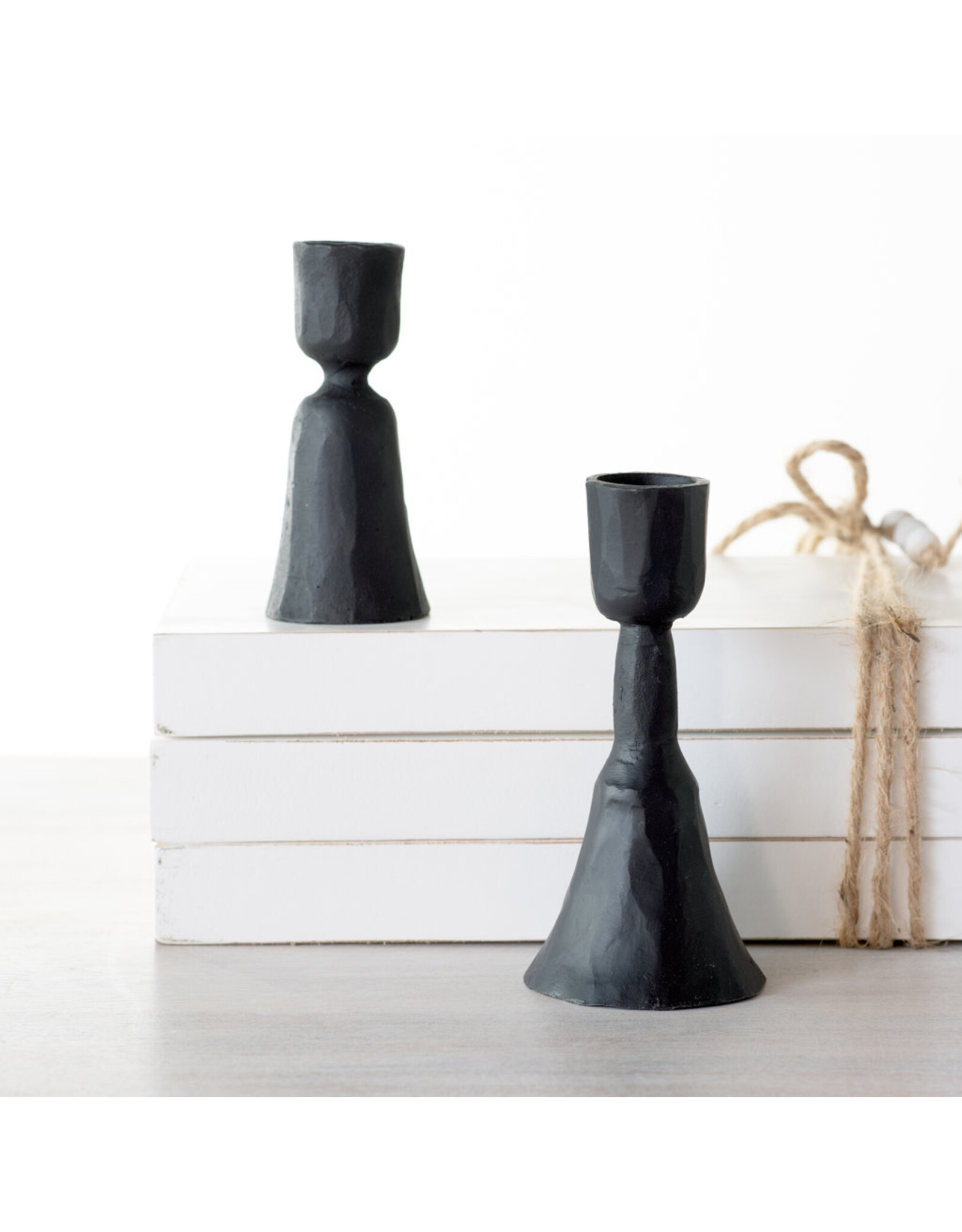 Blk Candle Stands - Small
