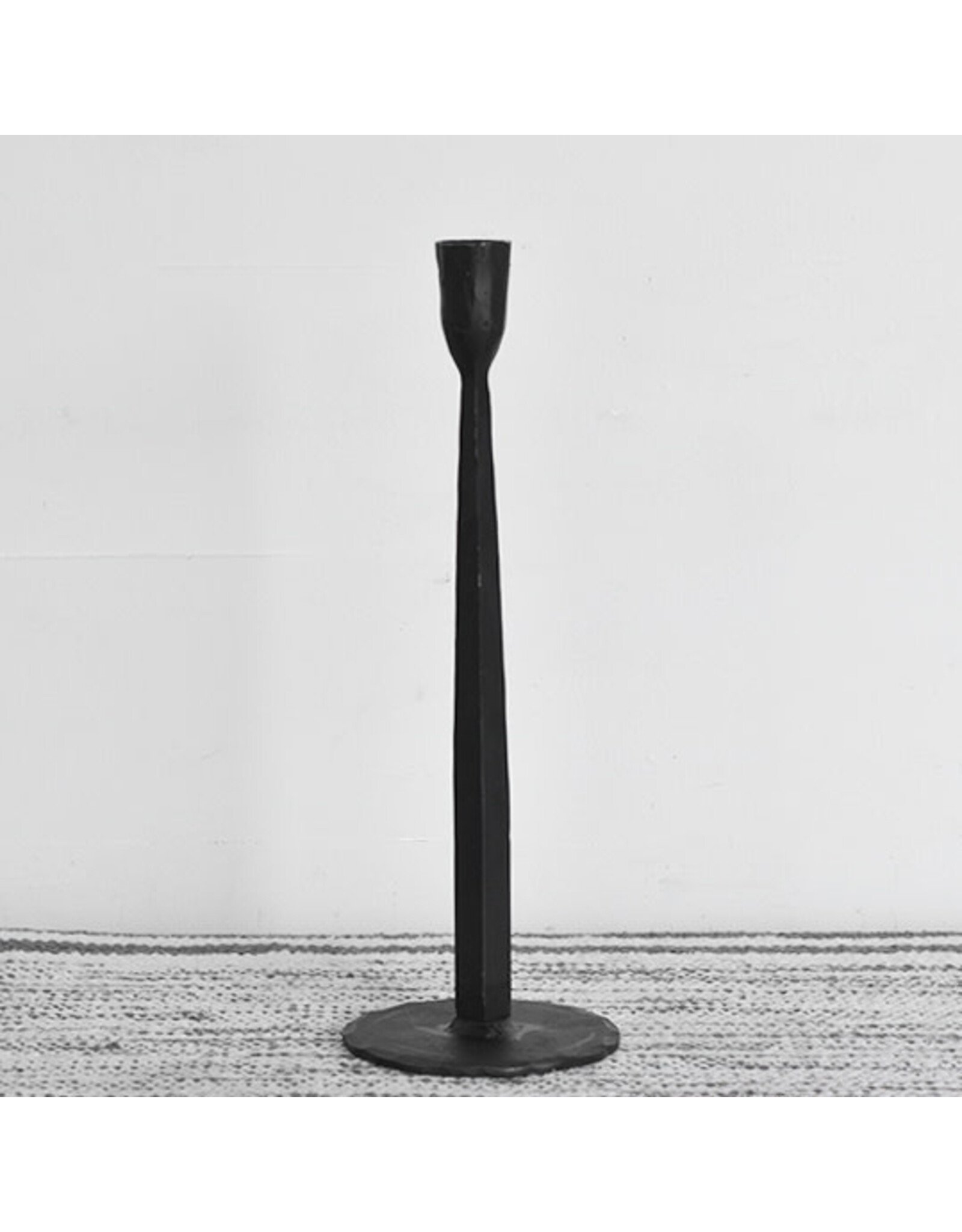 13" Iron Candle Holder