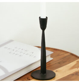 9" Iron Candle Holder