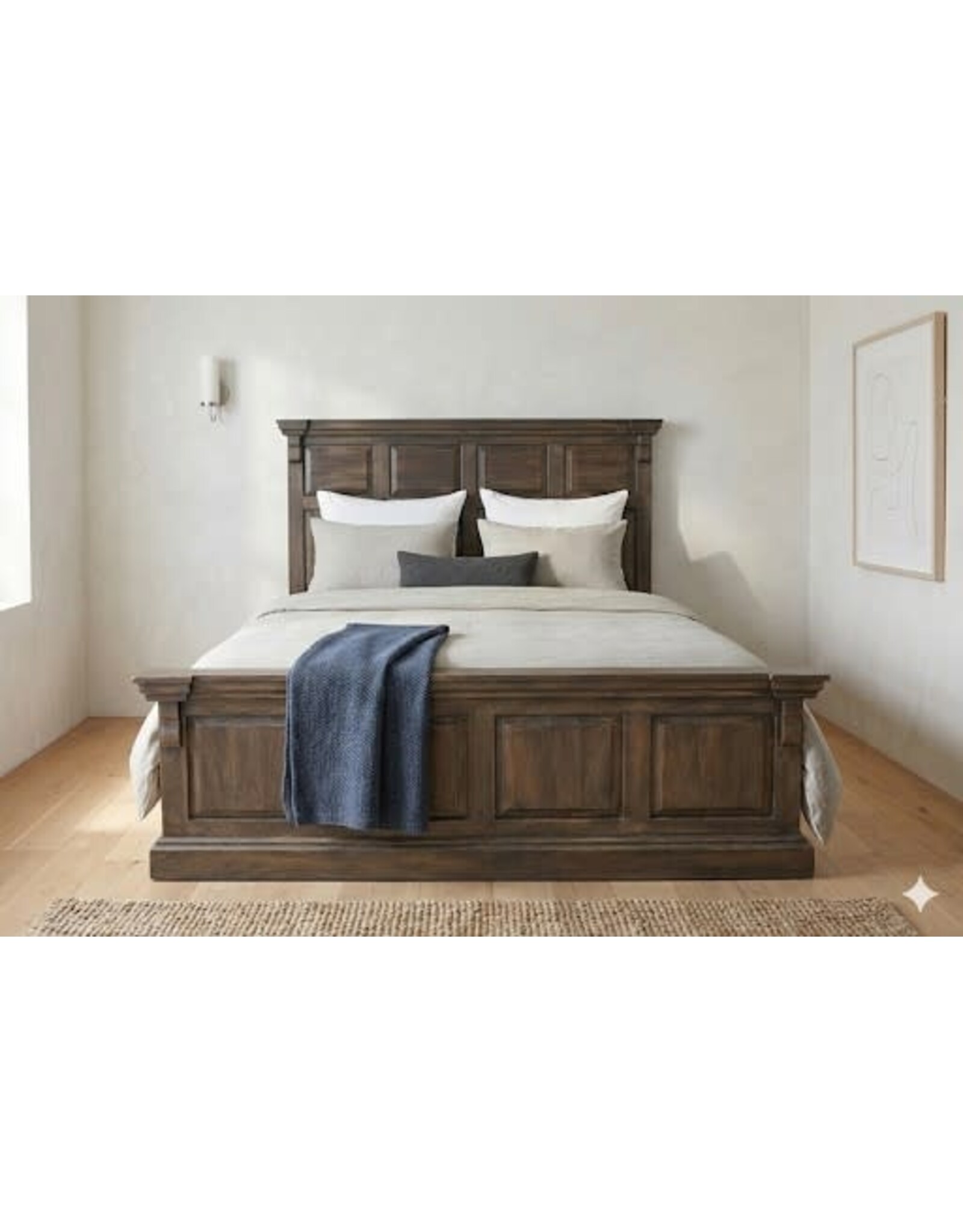 BED066 Pompano Bed QS 67.3x86.6x59"H