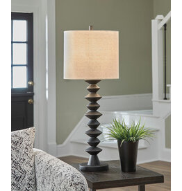 Poly Buffet Lamp 13.88" x 37"  Black