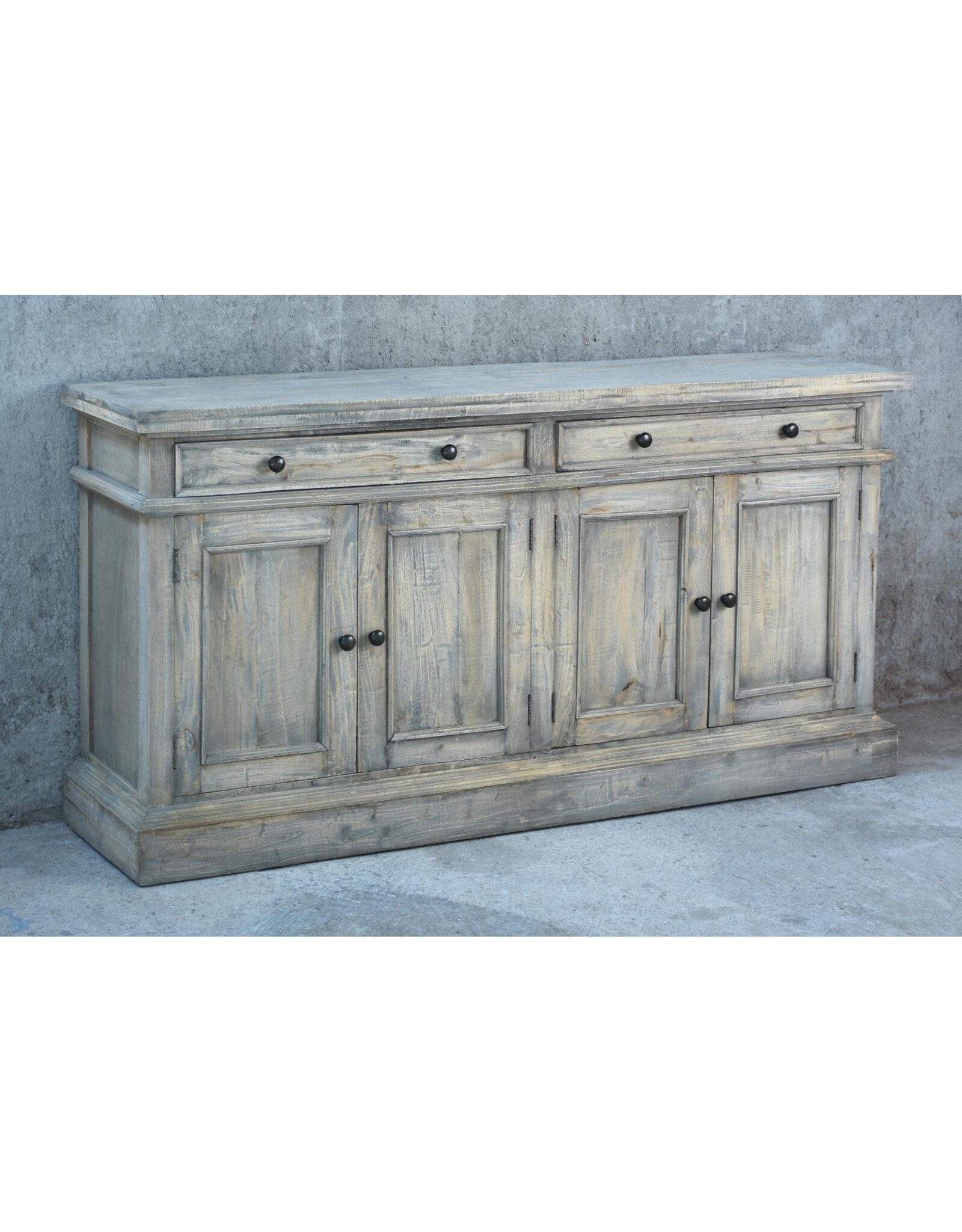 Credenza 4 dr 2Dwr w RG 68.1 x 16X34.5H