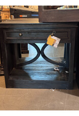 TAB1658 Horrison End Table 1drw w/mirror back 33.8x18.1x31.1"H