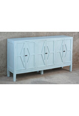 CAB1054 Credenza /Moulded design 3drs 59.8x14.6x35.8"H