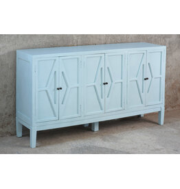 CAB1054 Credenza /Moulded design 3drs 59.8x14.6x35.8"H
