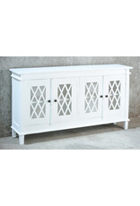 CAB1243 Glazed Credenza 4GD 64.2x13.3x34.6"H