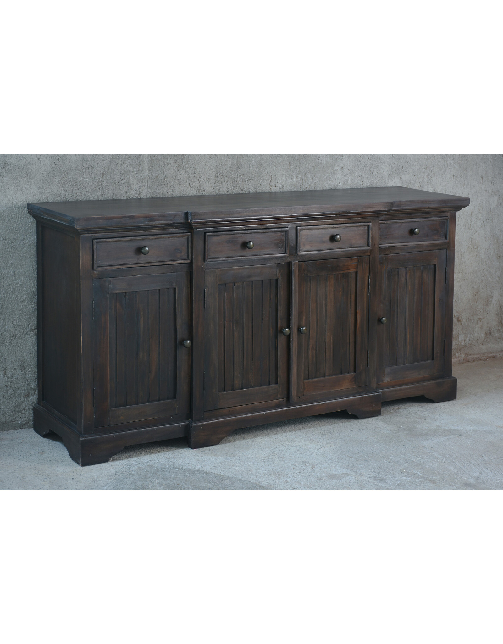 CAB1753 Media Sideboard 4 dr 4 DRW W/RG 70.8x18.5x35.3