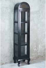 CAB398 Dome Display Cabinet 15.75wx21.5x74.75h
