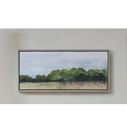 MT95C-0035-1 Impressionist Landscape 36.6 × 16.6