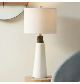 II153-0129 Modern Mid-Century Conical Stand Table Lamp