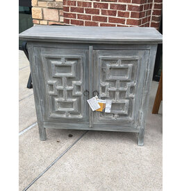 CAB1116S Accent Chest 2Moulded Doors 36.4x15.3x33.8"H Stonewall