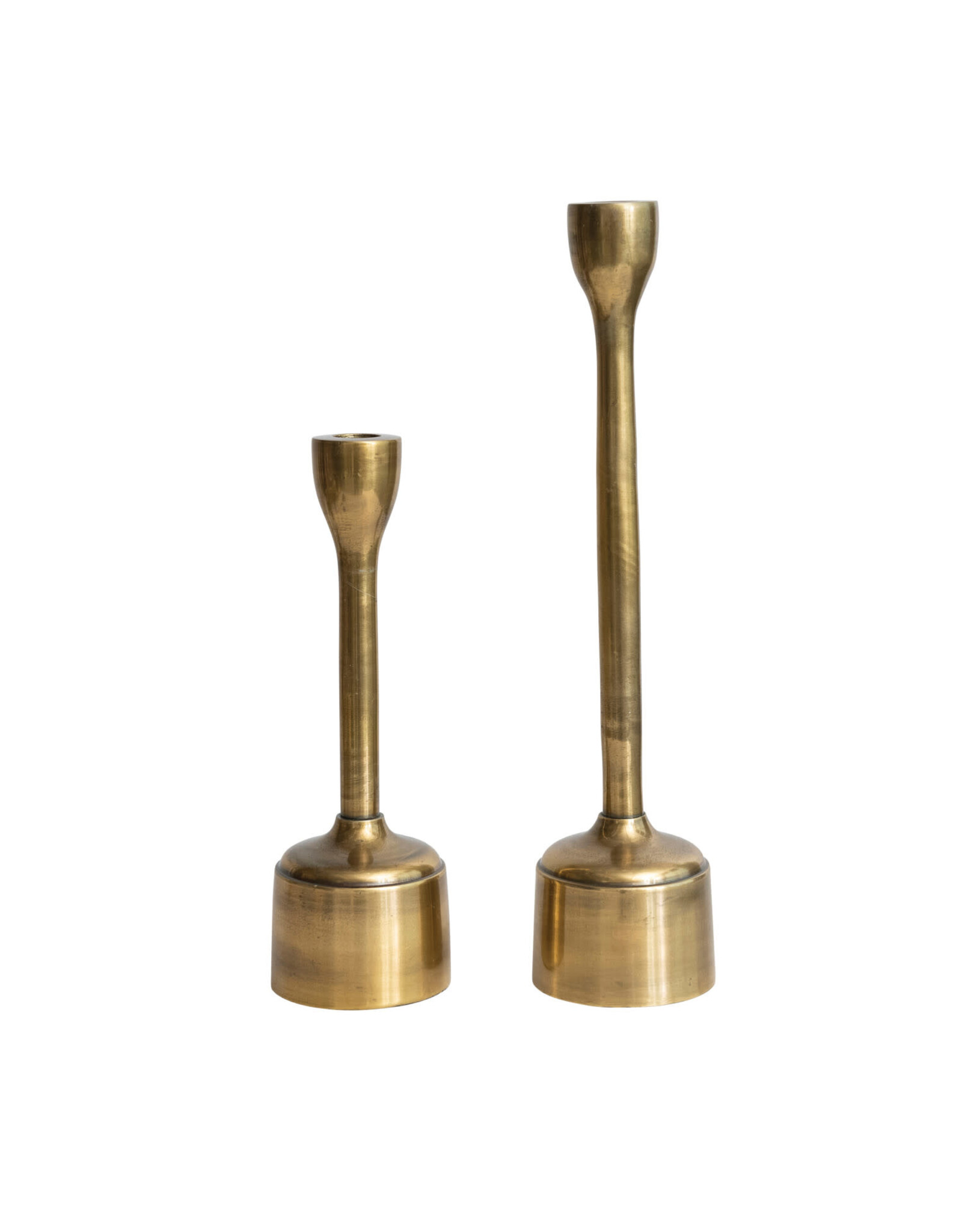 DF7065 Antique Brass Taper Holder