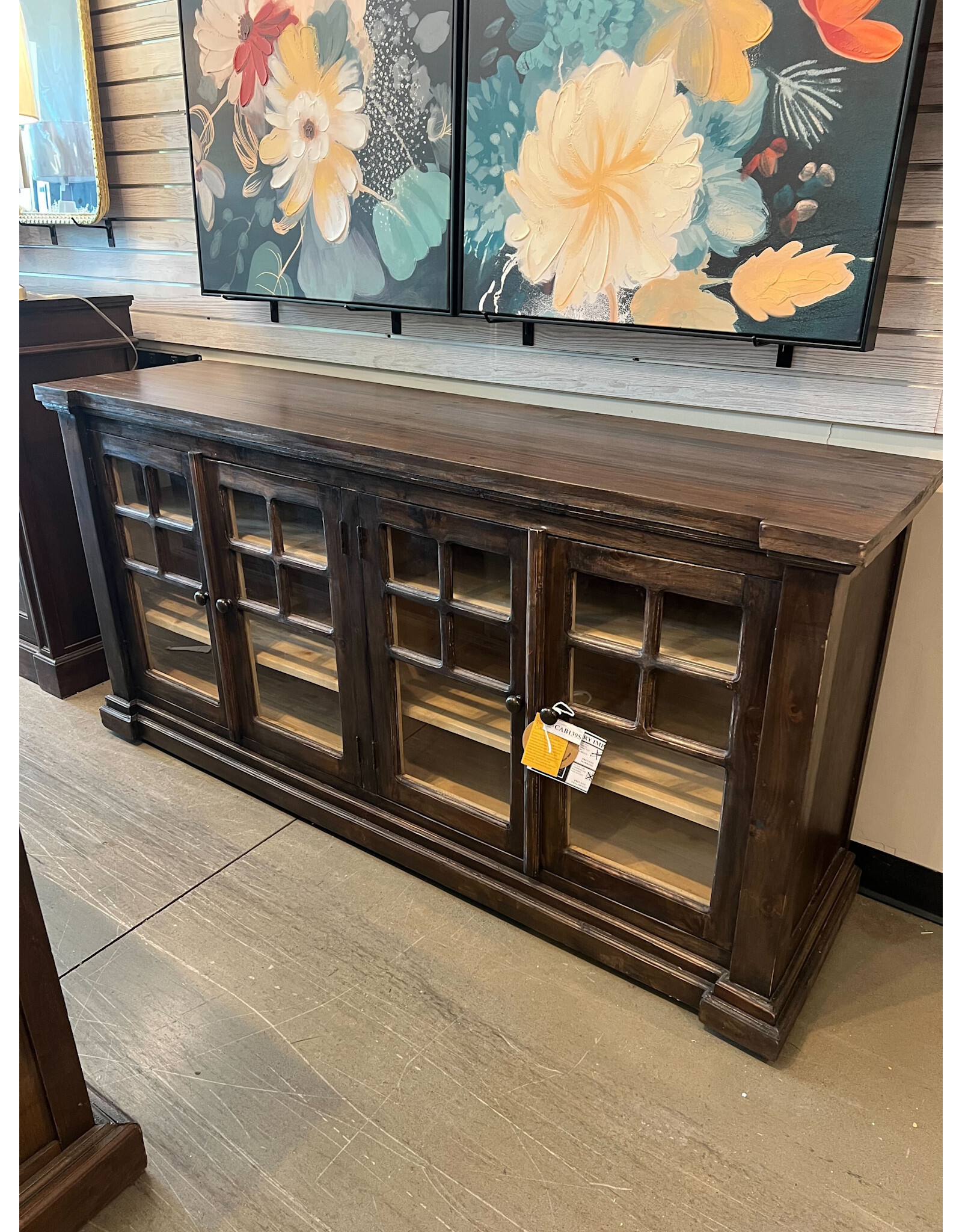 CAB139 Media Console 68.5x18.8x34.2"H
