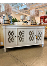 CAB1243 Glazed Credenza 4GD 64.2x13.3x34.6"H