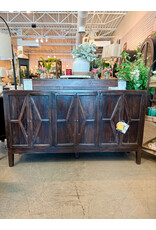CAB1054 Credenza /Moulded design 3drs 59.8x14.6x35.8"H