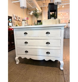 CAB278 Savannah Chest 3 drw w/ RG 43.2x18.5x35.3