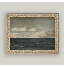Ocean View Framed Antique Art 16x12