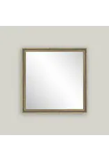 Patina Gold Framed Mirror 16x16