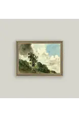 Hampstead Framed Antique Art 16x12